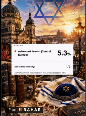 PoorNeighbor's tweet photo. @bemer_bahar @Capitaindigital Ashkenazi zionist??? https://t.co/QlNq5zYuQS