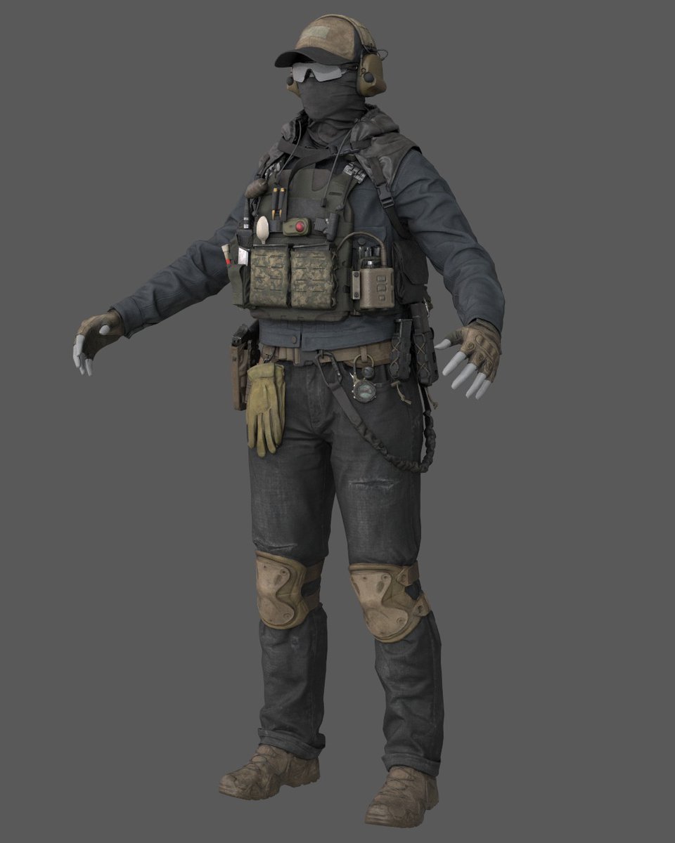 IamFile's tweet photo. Making progress on the skin's color changes. I think one thing I would change is the plastic spoon attached to the vest 😅 https://t.co/peSOofBUo5