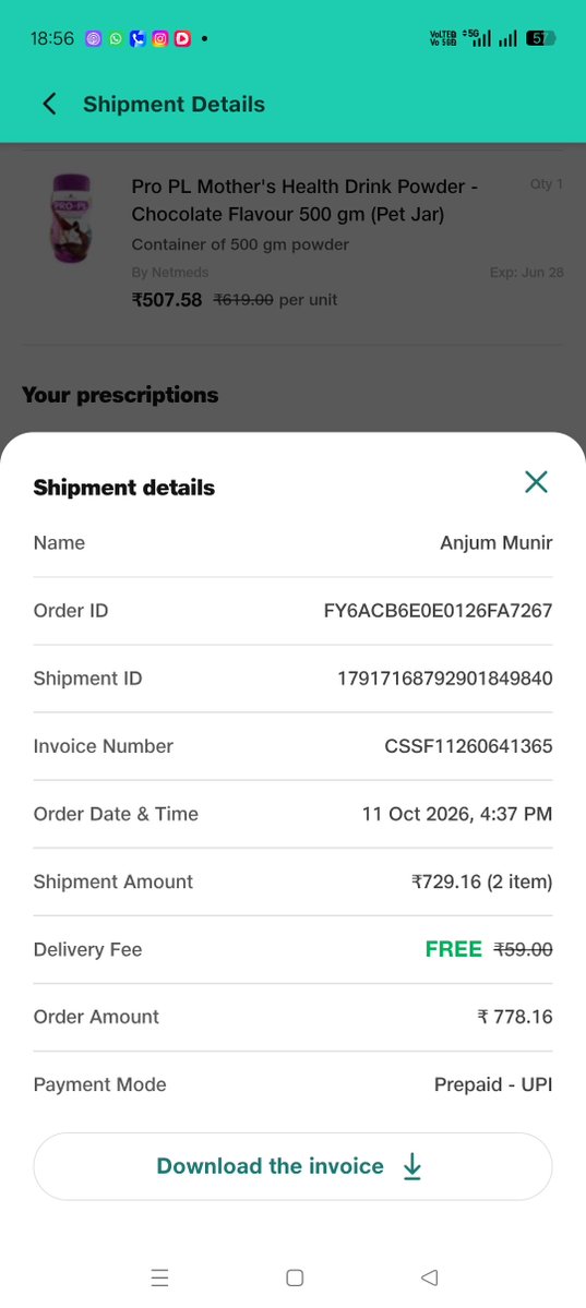 anjum2630's tweet photo. Very pathetic service by shadowfax,everytime the same thing happens,my delivery is never delievered.Please get my order delivered soon 
@shadowfax_in https://t.co/qn4e32Nxl1