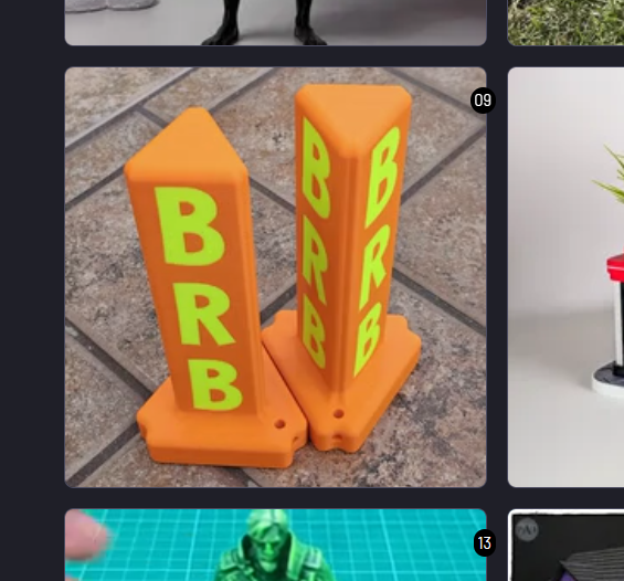 abbymath's tweet photo. My post of my post is now posted on the @Cults3D home page. Yea! 😆 https://t.co/4DaBTuLT9e