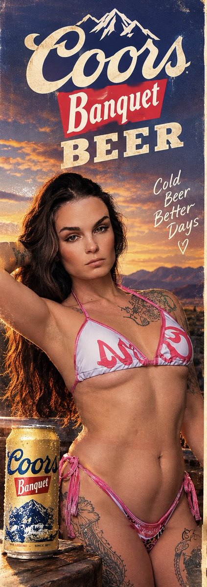rubyredxx3's tweet photo. Beer posters still a thing? #beerposter #coorsbanquet #cowboys #arizonagirl https://t.co/Ef754KMIUT