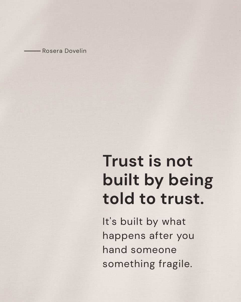 Mayt_see's tweet photo. Trust is what gets built. 2026 — R. D. https://t.co/B428asBljq