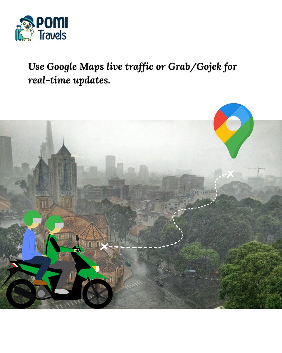 demelzaArtist's tweet photo. Rainy season in Saigon? We’ve got you covered. From flooded streets to sudden showers, monsoon in HCMC can be wild, but your trip doesn’t have to be. Discover local tips to stay dry, safe, and stress-free. https://t.co/PREhMik5z4