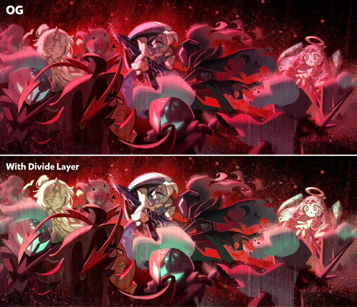 ToastDrawStuffs's tweet photo. I did this with the CRK official art that I could find, some had big difference some only a bit.

But it's still a fun little experiment to do nonetheless ^^

(Black Pearl's loading screen tho, I was gagged fr) https://t.co/VkpRKrd9mY