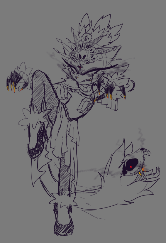StarburstSonic's tweet photo. Angry Kitty. She's actually quite dexterous for a tall gal.
Reminder this Queen is 7ft tall funfact.
#ashqueen #blazexe #sonicexe #sonicexecommunity #blazethecat #sonicthehedgehog https://t.co/foHDfRVeui