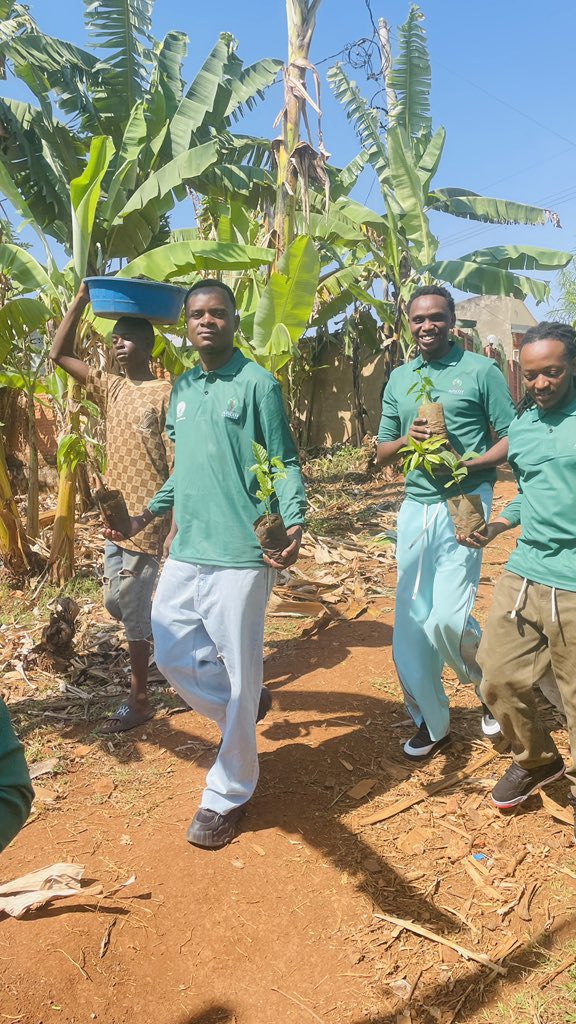 ShimoYvette's tweet photo. I’ll always love moments that remind us that protecting our planet is not someone else’s responsibility. It belongs to all of us 🥳

Today, I joined an amazing climate action in Nzahaha, Rusizi District, to launch Rwanda Climate Month 2026! 

This activity is being conducted in partnership with @ARCOSNetwork , @LCOYRWANDA26, local government authorities, and other partners. Bringing together young people, farmers, local leaders, and environmental champions

Planting 2,500 trees today across 5 hectares is a beautiful step towards protecting our environment.

And those trees we planted today? I hope that one day, they will stand tall, protect our land, and remind us of the day we chose to do something rather than just talk about it.

The future is in our hands, and today, we put a little more hope into the ground. 

#RwandaClimateMonth2026 #LCOYRwanda2026