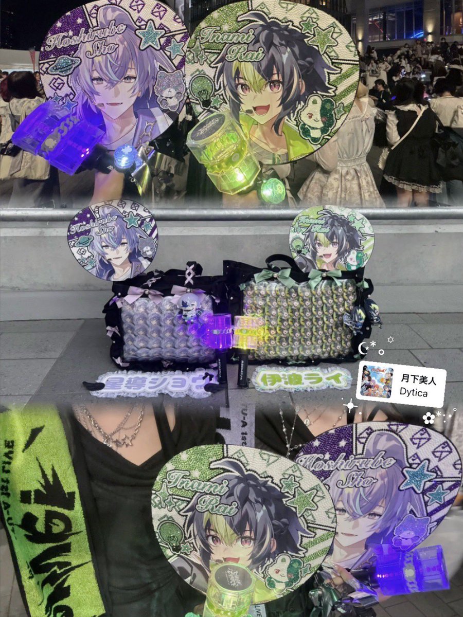 _mecha29's tweet photo. 夕ｺ二ﾂクでライブ参戦💜💚
準備期間含め全部が楽しかったт ‧̫ т♡
 #MECHATUA_1stライブ   #見ないか伊波 https://t.co/xy7UyCNgr0
