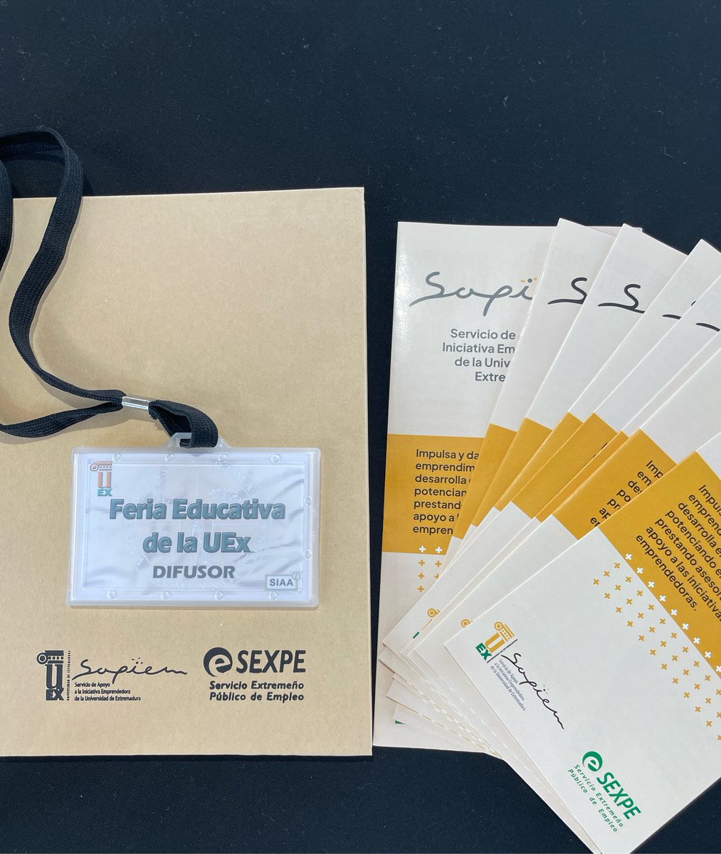 UExSAPIEM's tweet photo. Primer día en la Feria Educativa de la UEx 🚀
📍Badajoz  
@infouex https://t.co/VhrktG44Zq