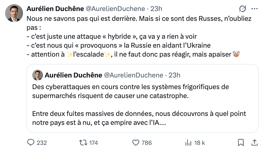 russophobieorg's tweet photo. Je ne sais rien mais je dirai tout. https://t.co/7Jp8Vp4pgw