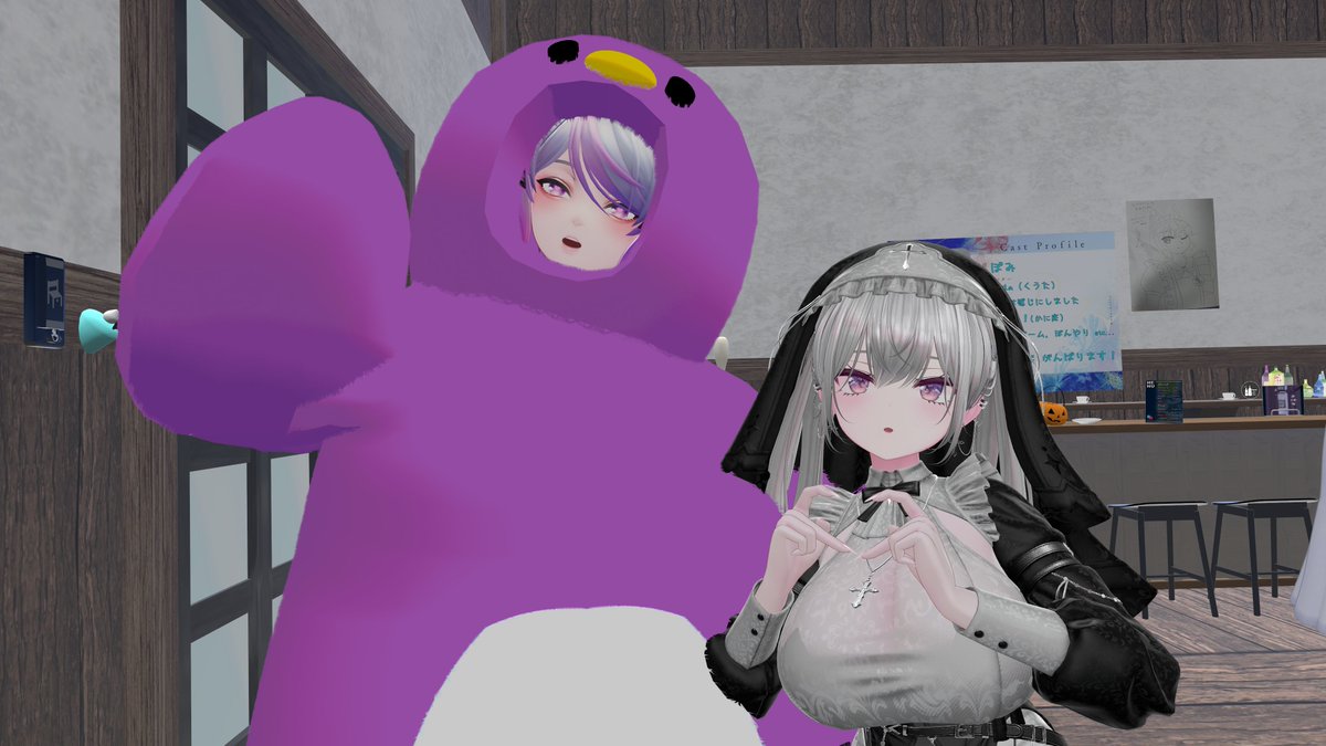 Ichika_vrc's tweet photo. アフターのお写真📷✨️
みんなｶﾜｲｲ～...( ˶´⚰︎`˵ ) https://t.co/5rfpcBK6nD