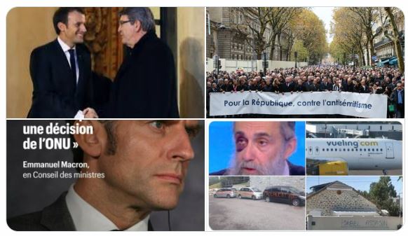 EricClaxon_'s tweet photo. @CCL75093779 @f3normandie Nous sommes en France le Président de la République @EmmanuelMacron est créateur de la chasse aux juifs,partenaire idéologique du camarade @JLMelenchon pronfondement antisémite et le service public a besoin de financement de l'Etat,et joue pour les autres malheurs le #PasDeVagues https://t.co/phu6JT3hJt