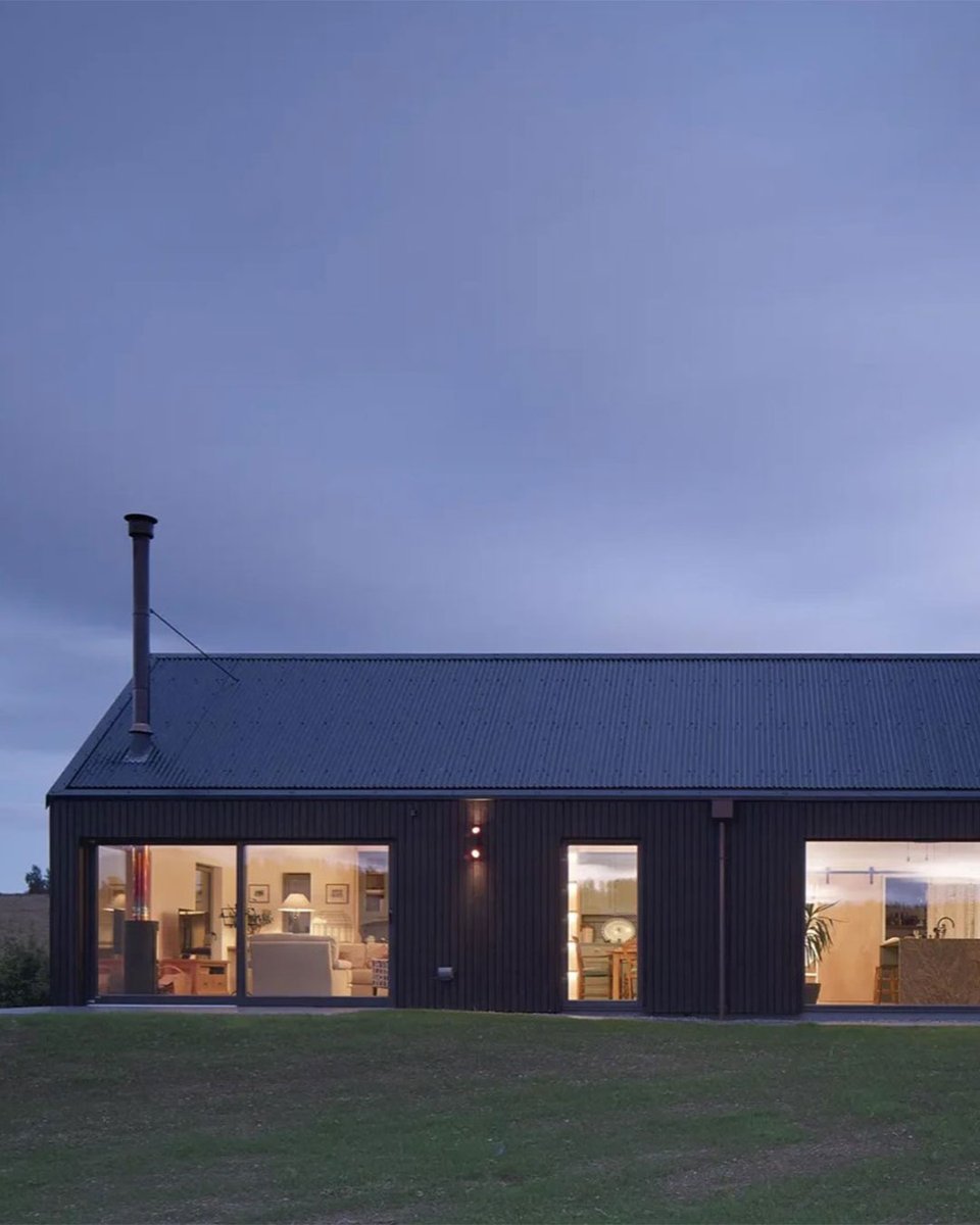 BuildItMagazine's tweet photo. In search of a warmer, more manageable house to enjoy her retirement, Fiona Henderson built a contemporary timber frame home in Aberdeenshire on her own land: https://t.co/uRpmY3LWZZ https://t.co/r9hWdLMhGL