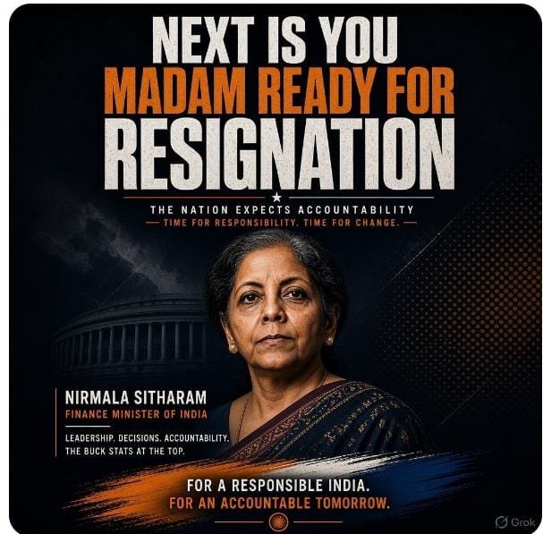 MARKETLESSI's tweet photo. @dmuthuk @nsitharaman 
@FinMinIndia 
@BJP4India 

reduce the tax in capital market

Otherwise you are one step away from resignation....!!

Mind it https://t.co/H43N9YiSdm