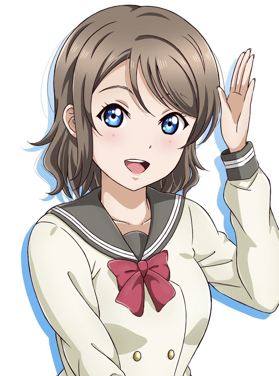 nishigotonohito's tweet photo. 久々よーそろー！
#lovelive 
#Aqours
#渡辺曜 https://t.co/E6RYey0YGQ