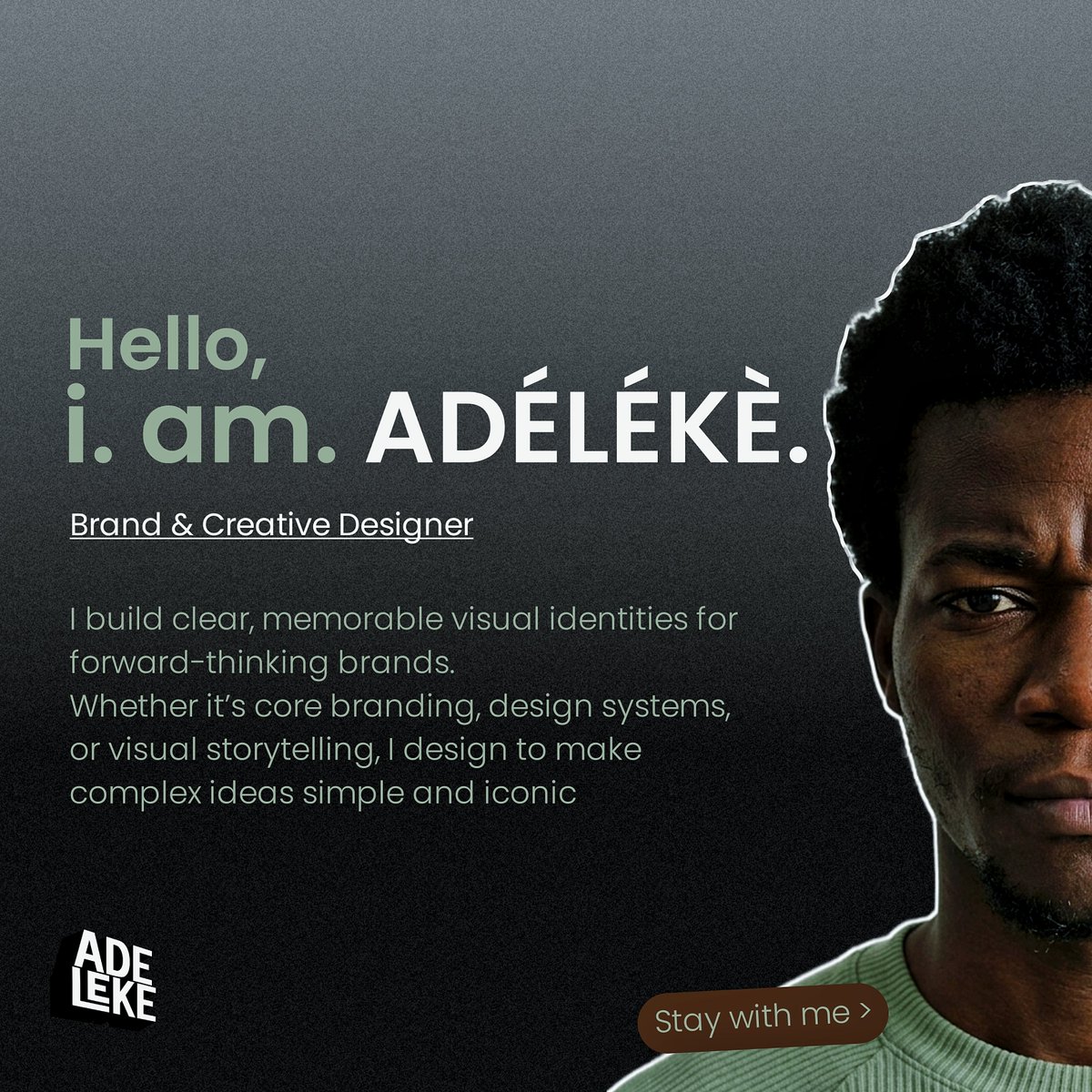 nottadeleke's tweet photo. Hi, I’m Adélékè

I’m a creative ( graphic designer and video editor). I work with mobile design apps and video editing apps to help individuals and brands communicate better with their audience through clean visuals.

I’ve worked on designs reaching thousands of social media users across different platforms, and some of them have won 20+ writing contests.

Beyond designs and editing, I'm a curious dude that shares his thoughts with like-minded people and loves to grow.

I’m open to gigs, collaborations, and working with brands.

Always happy to connect.
🫶🏽💜