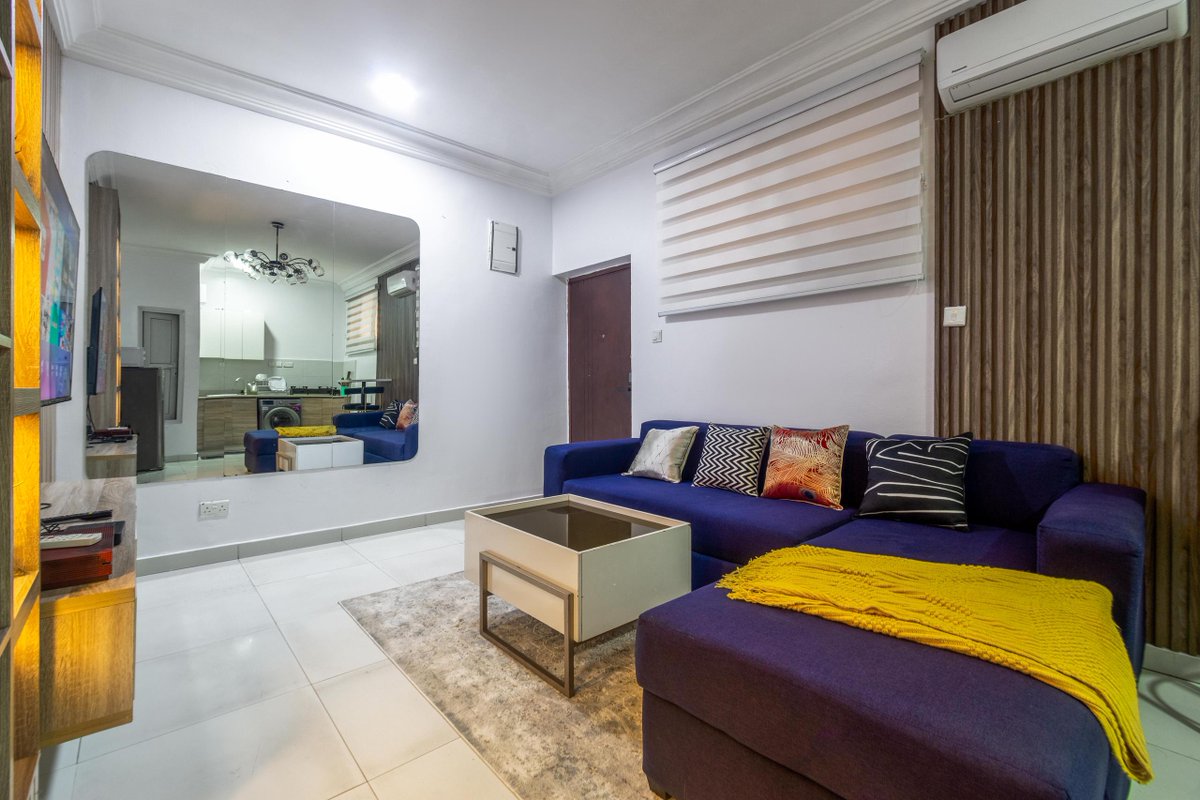 brickstoneng's tweet photo. UPGRADED LUXURY LIVING!🍿🎮

Your comfort just got better Our newly upgraded 1-Bedroom Apartment featuring a Private Cinema &amp; Xbox Gaming Experience is now open for bookings

📍Location: Chevron, Lekki
💰 ₦95k/day
📩Click the link in our bio to send us a message for more info https://t.co/xteRgdKIkE