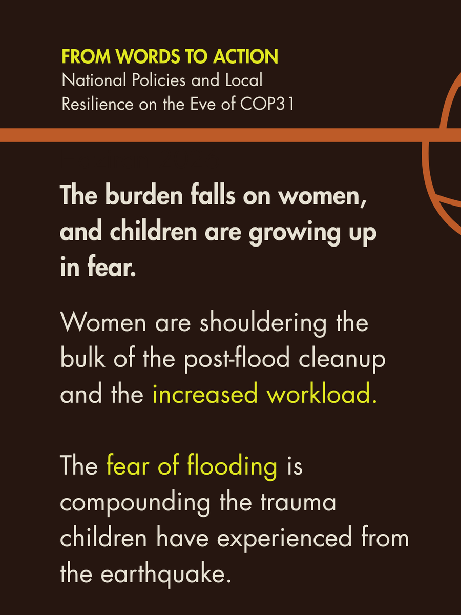 Support2Life's tweet photo. Türkiye is hosting COP31. But do national climate goals reach the villages living with flood risks? Our new report, “From Words to Action,” answers this question with policy and field findings: https://t.co/UBpZzr2gus https://t.co/IQ1K5Z1s4g