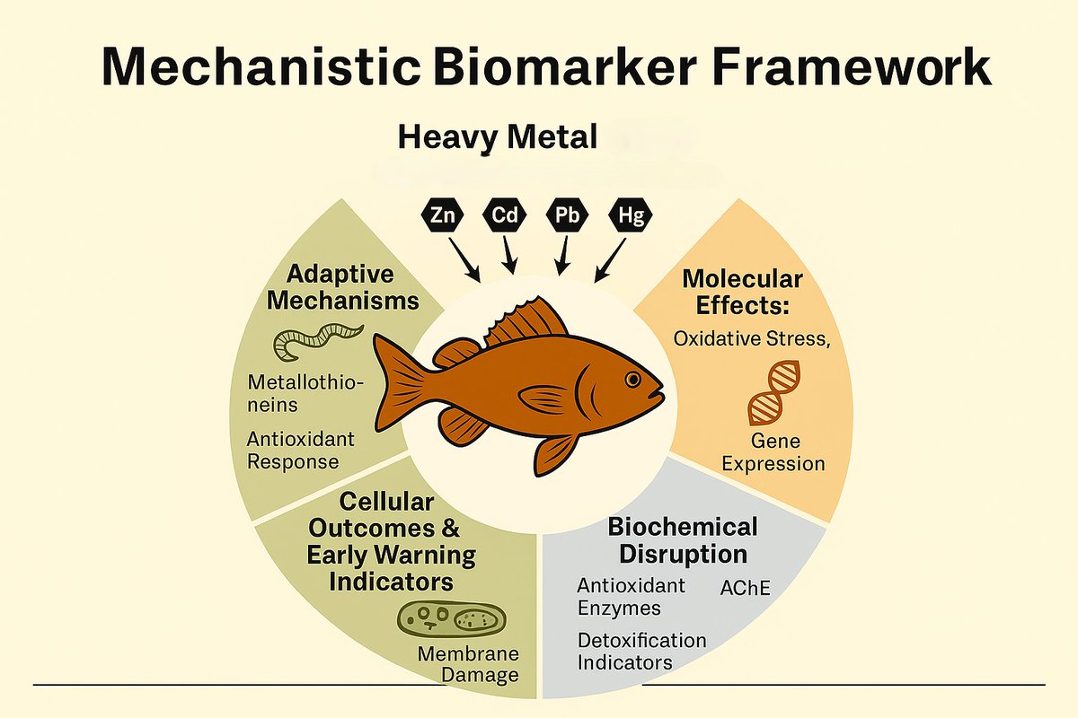 Fishes_MDPI's tweet photo. #Call_for_reading #Fishes!
Molecular Mechanisms and Biomarker-Based Early-Warning Indicators of Heavy Metal Toxicity in Marine Fish
Explore more:
https://t.co/fF71xD6i1N
#HeavyMetals #MarineFish #OxidativeStress #SetoxificationSystems https://t.co/5LdzQxz82p