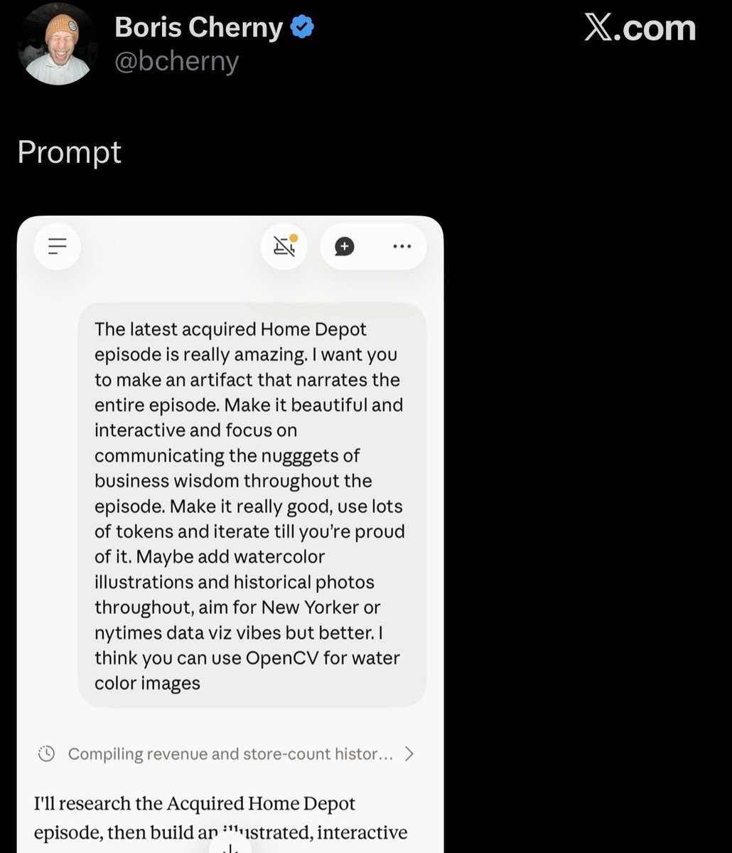 wholyv's tweet photo. and this is actually how the man who built claude code prompts https://t.co/kTo3HalyHc
