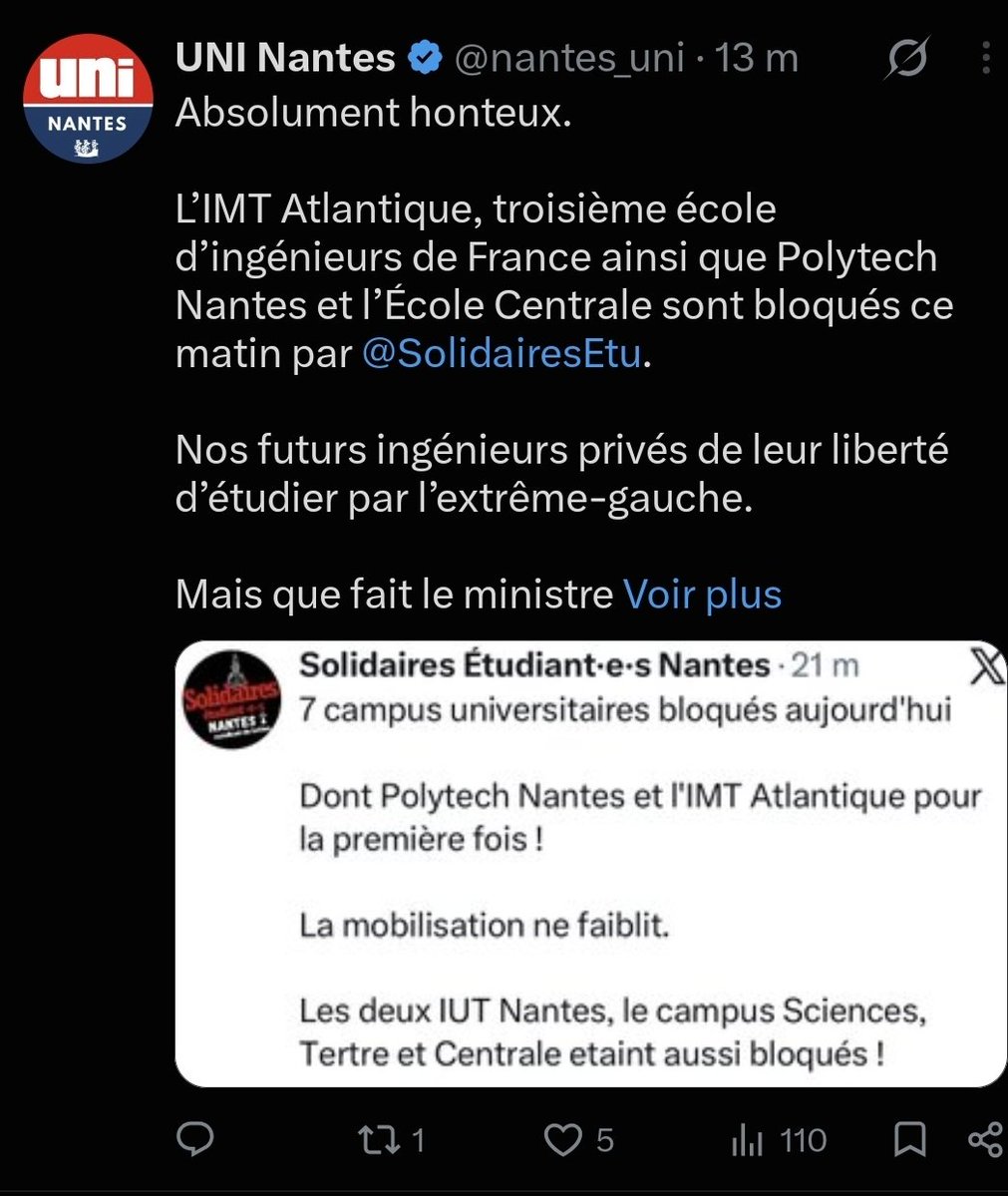 SolEtuNantes's tweet photo. Ouin ouin,
Que ça chiale https://t.co/ZAhEZOm4ZV