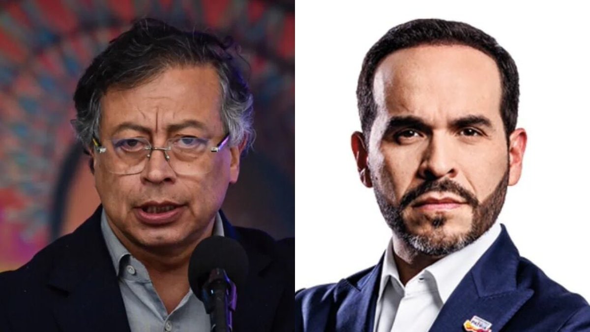 Eclides3's tweet photo. Notan la diferencia?
Con Petro todos marcharon, no  se presentaron muertes, heridos, violaciones, detenciones.
El Filipichín Gringo amenaza con cárcel, pérdida puesto, de bienes, pérdida de todos los derechos fundamentales y represión total contra los manifestantes. https://t.co/WzrCe3whkY