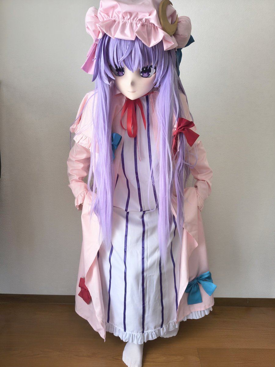 kigpacholi's tweet photo. 今日で活動開始1ヶ月になりました！
これからもよろしくお願いします
m(_ _)m
#着ぐるみ #東方Projectㅤㅤㅤㅤ https://t.co/yFsxQ3ys09