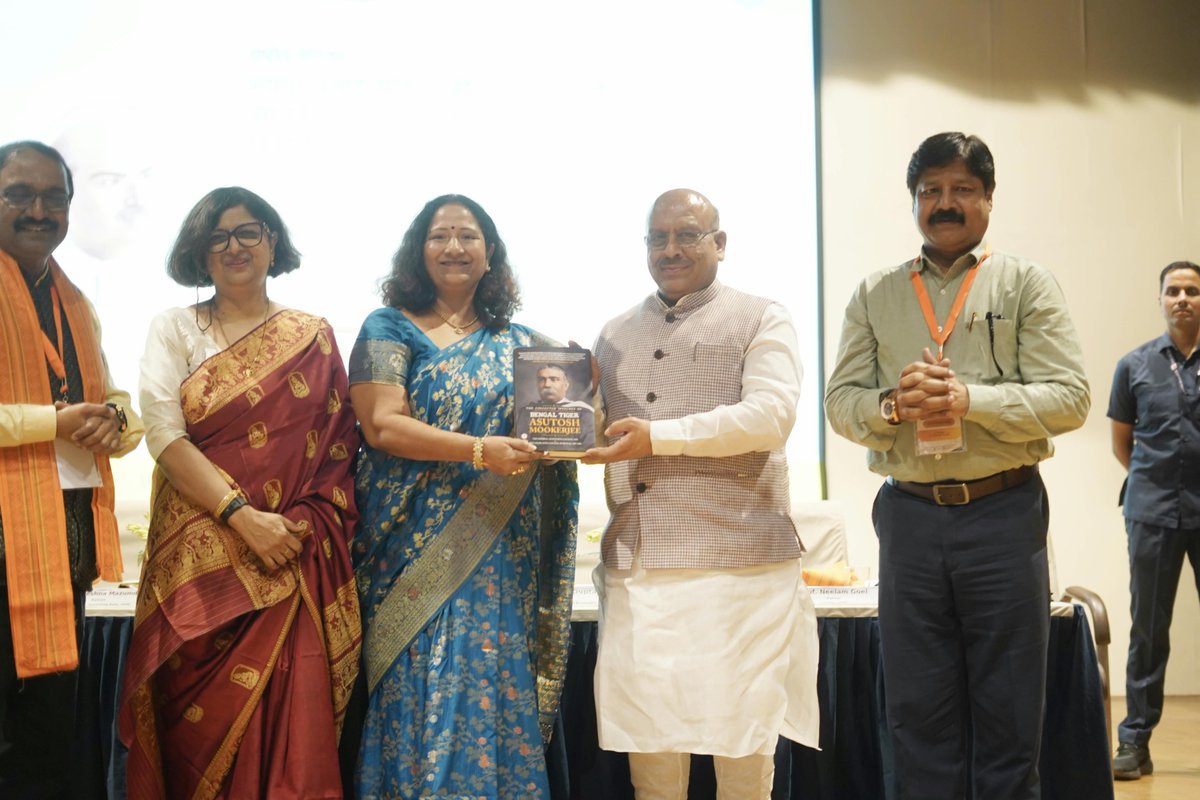Gupta_vijender's tweet photo. Inaugurated the two-day programme “Intellectual Legacy, National Vision and the Journey Towards Viksit Bharat” at Shyama Prasad Mukherji College for Women, organised to mark the 150th birth anniversary of Dr. Syama Prasad Mookerjee, founder of the Bharatiya Jana Sangh.

Dr. Mookerjee’s unwavering commitment to national unity, integrity and India’s progress remains a guiding force in our journey towards a Viksit Bharat. His ideas and ideals continue to inspire generations to work towards a stronger and more self-reliant India.