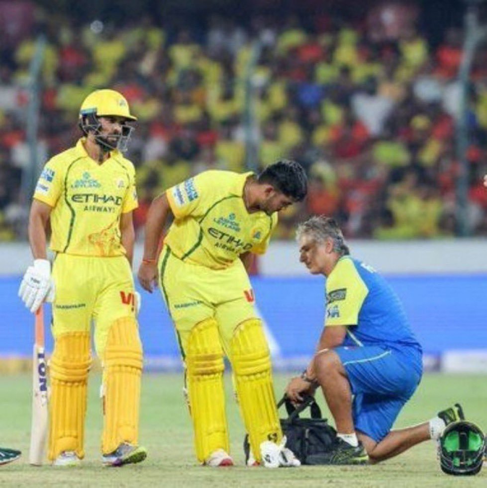 Zaheercsk's tweet photo. Ayush Mhatre's Injury Timeline (A Thread)👇👇

It is important to note that Ayush Mhatre sustained the earlier injury while batting for CSK against Sunrisers Hyderabad on 18April 2026

April18,2026: Mhatre suffered a hamstring injury while playing for CSK against SRH in IPL 2026 https://t.co/RVJeeyXqlU