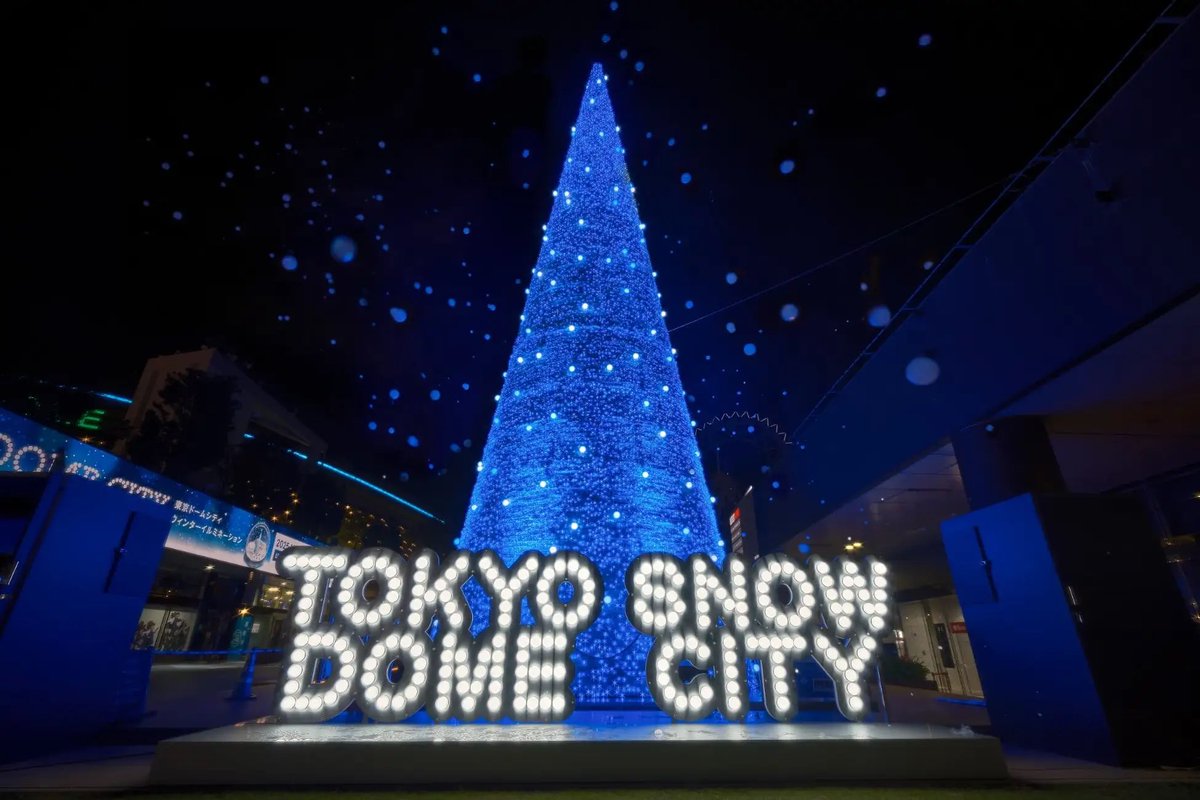 ______hnjs's tweet photo. 🩵🩵TOKYO SNOW DOME CITY🩵🩵

期間🩵11月19日～2月28日
📍東京ドームシティ全域 https://t.co/eSxSev8MAk
