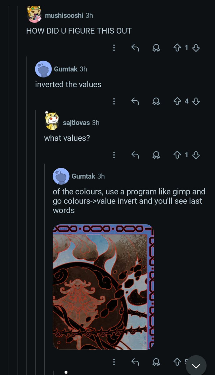 ModernPeridot's tweet photo. By the way, the official Paramount account posted a mystery we had to solve in the r/TheLastAirbender subreddit. Only one person figured it out. 

Look at the original picture's colors and the inverted values version. https://t.co/MZHb1xlxBf
