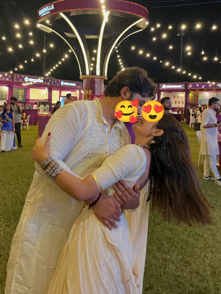 PranuReddy2k's tweet photo. Wtf hey @grok is this 1st pic information is true? 

I am not surprised if it's true because many people turning Garba nights into romantic nights don't know why? https://t.co/ADRycZmlku