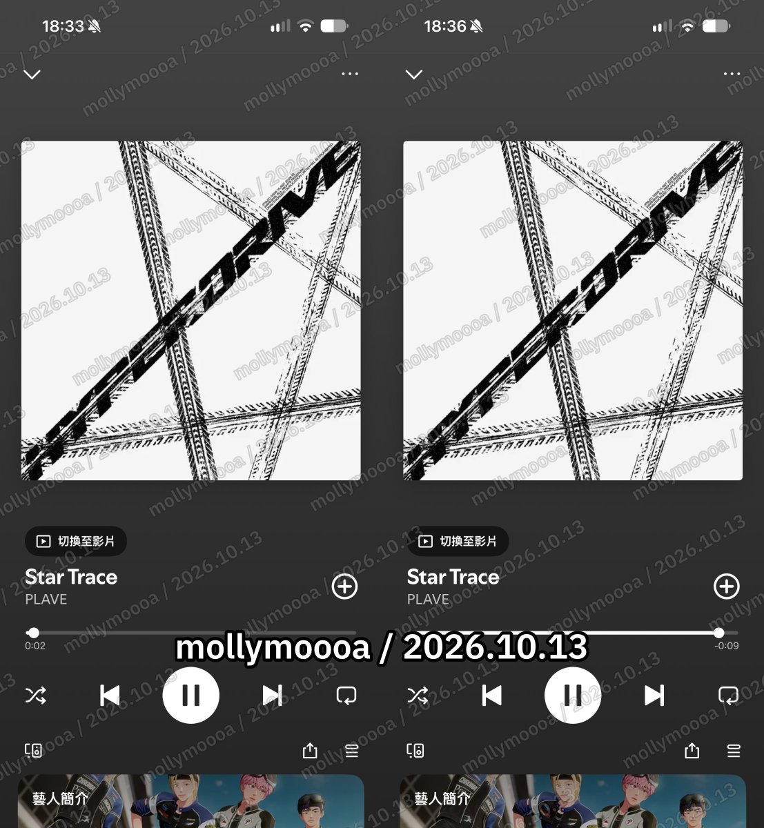 mollymoooa's tweet photo. ✨🍀10. 13 19시 Spotify🍀✨
#PLAVE_StarTrace_STREAMING #HYPERDRIVE https://t.co/oQvyJGeG84