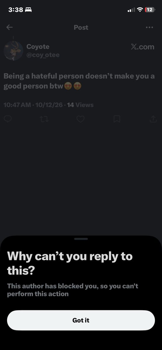 WWESeasonONE's tweet photo. @coy_otee @zetherno @mdzeuu Love how you blocked me, knowing you picked a fight you cannot win. Incompetent retard. https://t.co/WP1lzhxgJD