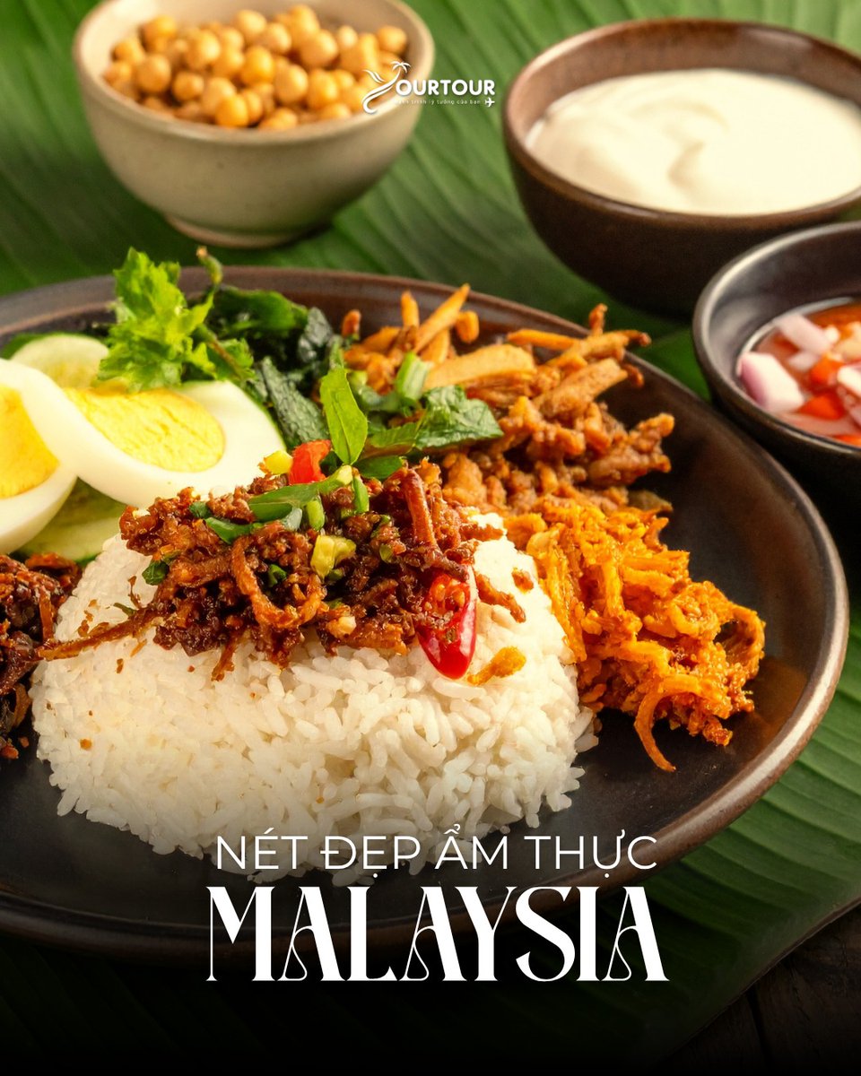 seda3301's tweet photo. Kỳ nghỉ Quốc khánh này, khám phá Malaysia bằng vị giác. Từ Nasi Lemak, Laksa, Satay đến Roti Canai và Teh Tarik, mỗi món ăn là một lát cắt văn hóa đầy màu sắc và hương vị khó quên. https://t.co/Fl4LYbrBrT