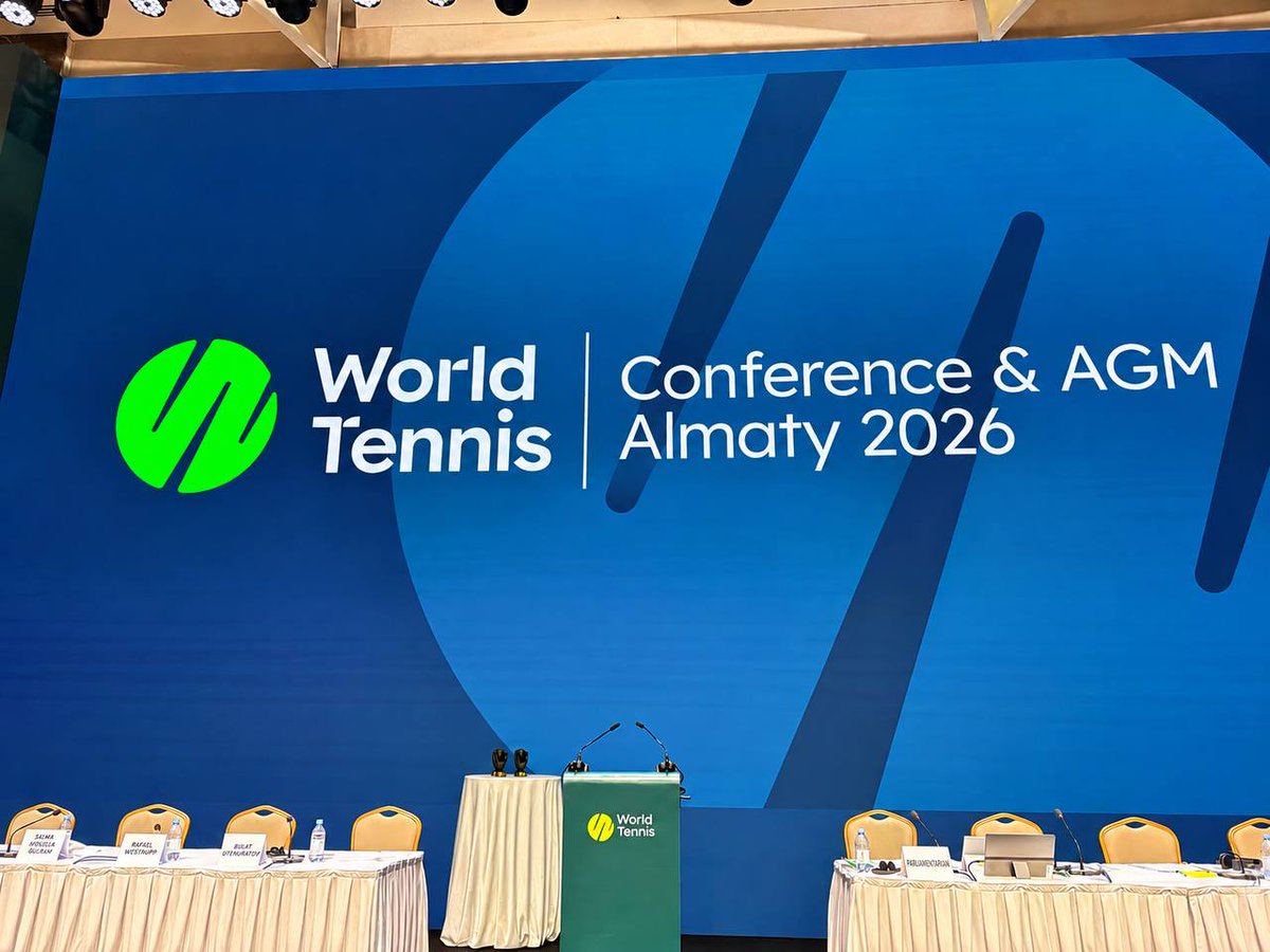 ukrtennis_eng's tweet photo. ❗️ Russia and Belarus will remain excluded from international team tennis.

At the World Tennis General Assembly in Almaty on October 13, delegates voted on proposals to allow the Russian and Belarusian national teams to return to international team competitions and to restore the membership rights of their tennis federations.

None of the proposed resolutions received the required support.

As a result, Russia and Belarus will remain barred from World Tennis team competitions, including the Davis Cup and Billie Jean King Cup.

📷 UTF