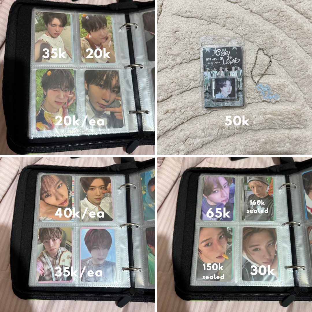 yusyonppangz's tweet photo. ── .✦ wts// want to sell [nct wish photocard] edisi mengurangi koleksi!^^ 

• price exc pack
• co oren
• dm for condi
• rd kamar, Bogor!

tags. wts want to sell nct wish photocard sion yushi jaehee riku sakuya ryo https://t.co/E6JlDf5qCd