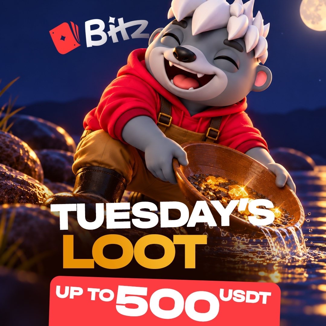 bitz_casino_en's tweet photo. Tuesday's Loot is back 🔥

It's in Bitcoin Rewards for loyalty level 3+ players, with 48 hours to activate it up to 500 USDT for one of 6 slots, no deposit needed

Your loyalty level decides the amount 😎 https://t.co/P4DFwEVnkc