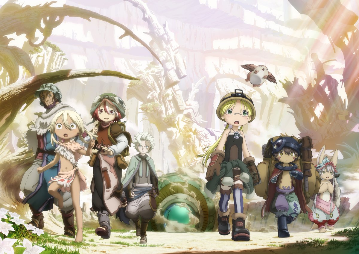 miabyss_anime's tweet photo. #ABEMA にて
TVアニメ第2期
『#メイドインアビス 烈日の黄金郷』
第1話～第12話一挙配信！

本日18:00～24:00

新作劇場シリーズは10月23日公開！
https://t.co/JMOGbPsJuH https://t.co/iJVvHyipZi
