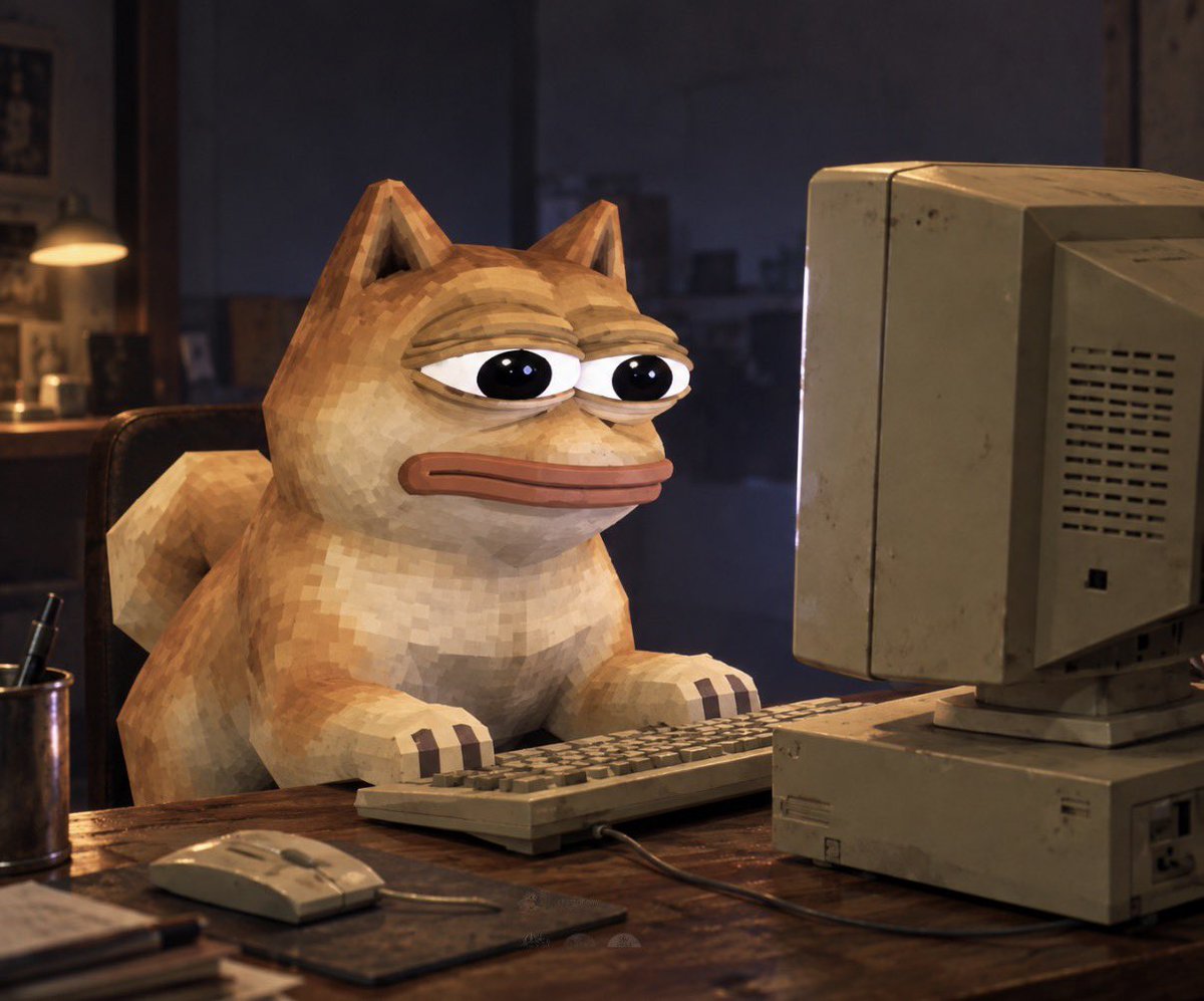 Dogepepe_pf's tweet photo. Locked in. https://t.co/zBMcoqNxk7