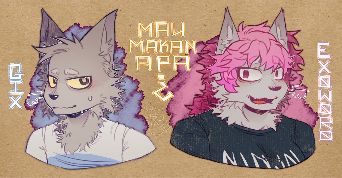 redpaintvision's tweet photo. Fan art dedicated to two favorites from #maumakanapa for @LabiLabirhin https://t.co/JRO94egxMn