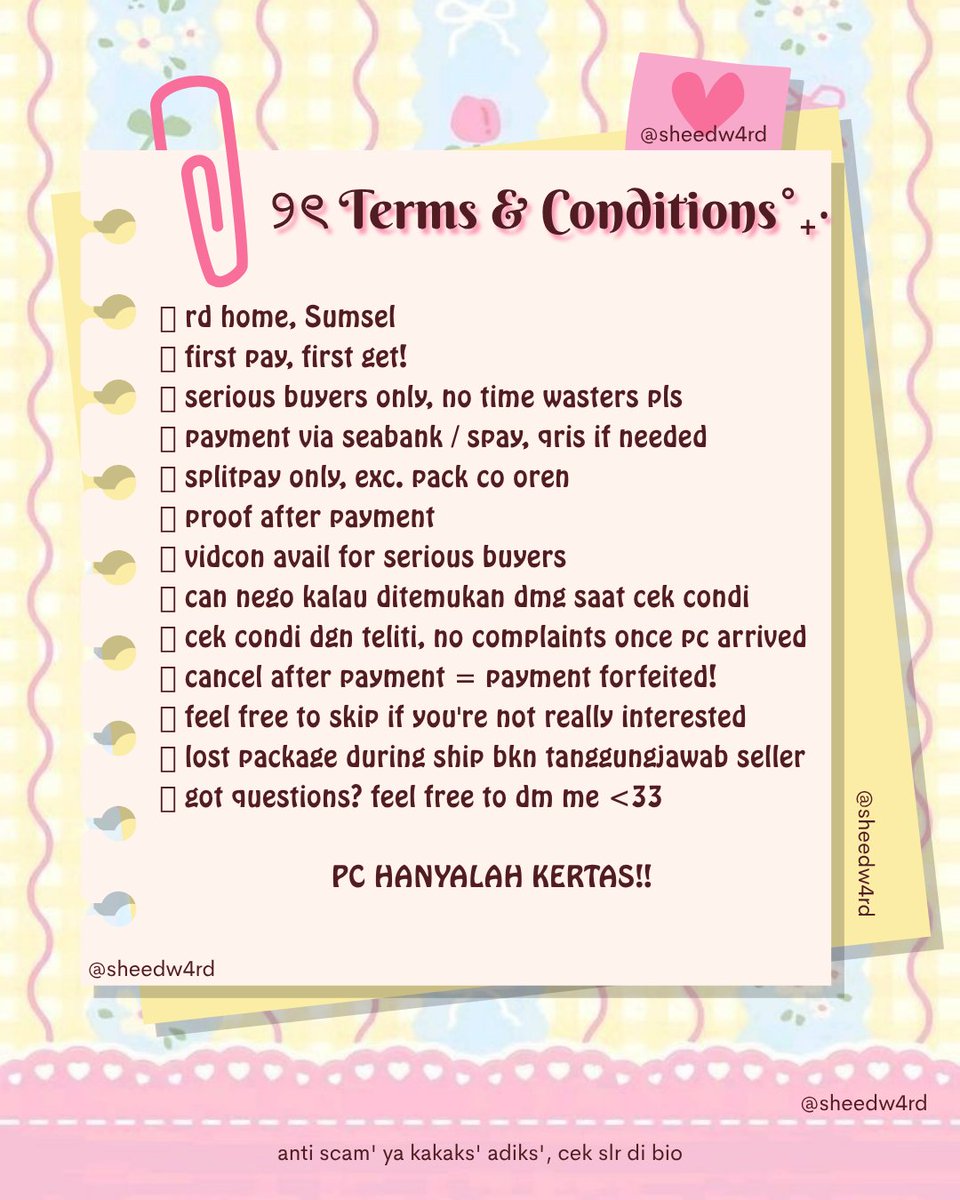 sheedw4rd's tweet photo. ꒰ა ☆ ໒꒱ wts || want to sell cortis photocard - !!

୨୧ on hand, rd ina
୨୧ prices on pict
୨୧ kindly read TnC before making a purchase!

interested? feel free to slide into my dm ദ്ദി ˉ͈̀꒳ˉ͈́ )✧

t. juhoon seonghyeon keonho martin james cortis cotl https://t.co/ly4qfKEWKW