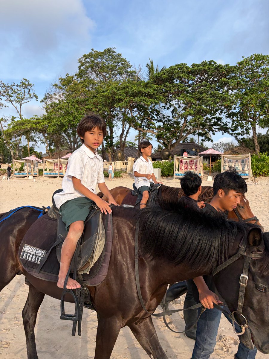 aloha8118's tweet photo. 赤氣も輝氣も最初は怖がっていた乗馬が出来る様になって来た。

素晴らしい😊

環境はめっちゃ大切だね。
もっとわんぱくに育って欲しい。 https://t.co/X7xUH8bNdK