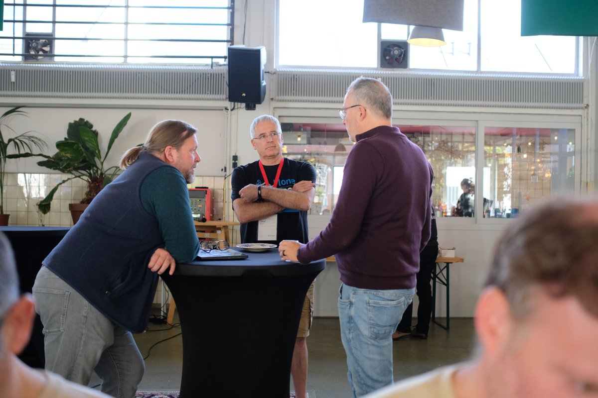 plone's tweet photo. "... a chance to discuss what we'd learned at the conference, talk about new developments in the Plone ecosystem, unblock ongoing work and pull requests, get to know the people we work with online during the rest of the year, https://t.co/8pqwVs75lv