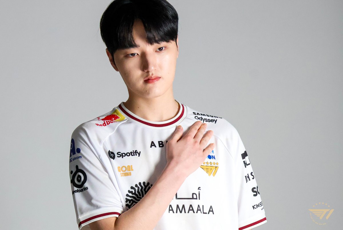 T1LoL's tweet photo. #TogetherAs1 #T1WIN #Worlds2026 https://t.co/c8Nxa6Xs1N
