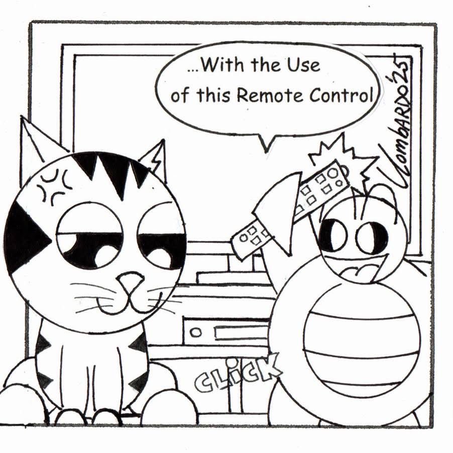 slap_comics's tweet photo. Rise of the Machines
If you enjoy what I do, please support me on Ko-fi!
https://t.co/Y5tFtOxy1e
Also visit my Cafe Press store, click on the Link Tree
on my profile
https://t.co/OSBK4dDiBH
#AI #terminator #T2judgementday #catcartoons #catcomicstrip #comicstrips #comicstyle https://t.co/IVWGAxfpZT