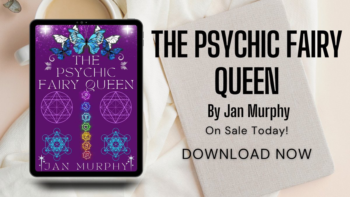 Pixelscroll's tweet photo. Are you intrigued by the ethereal world? The Psychic Fairy Queen is a mesmerizing true story by Jan Murphy. #NonFiction https://t.co/jzdksfdT69 https://t.co/xIIvQpfNYD
