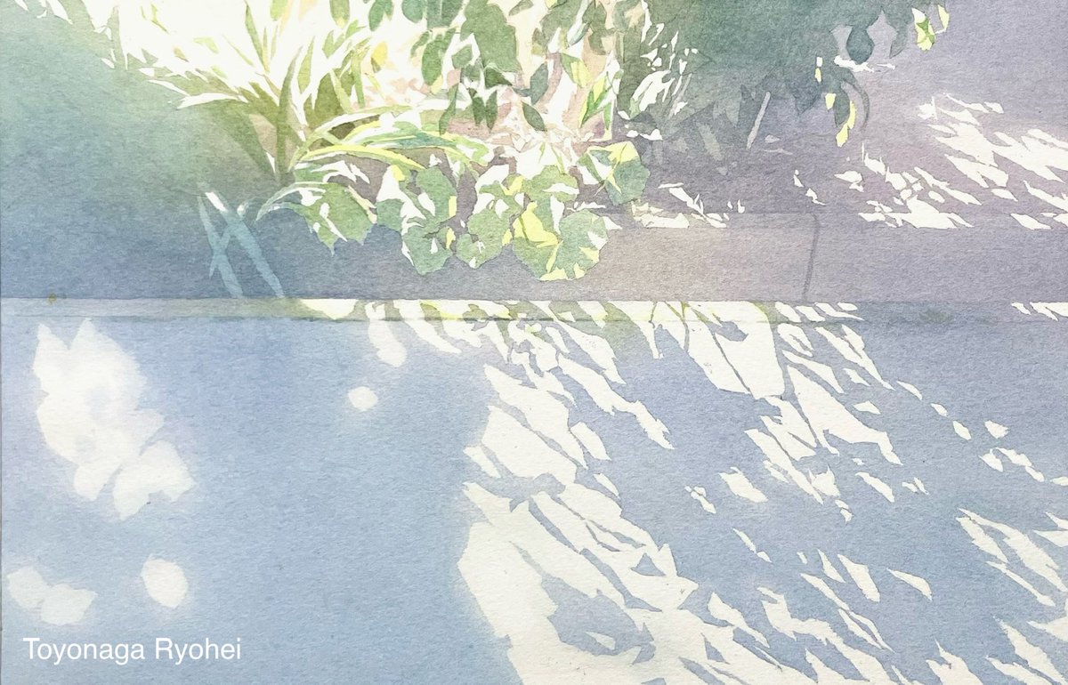 tr_watercolor's tweet photo. 水彩で日常に潜む光を描いています。 https://t.co/SCNfBM5L3O