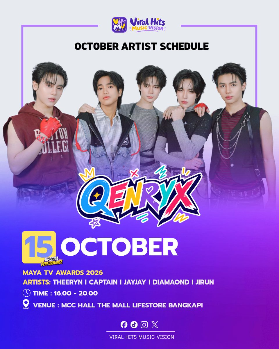 ViralhitsMusic's tweet photo. QENRYX SCHEDULE 💖
#QENRYX
#QENRYXSchedule
#ViralHitsMusicVision
#TVHArtist
#TPOP https://t.co/BczzHiCNDQ