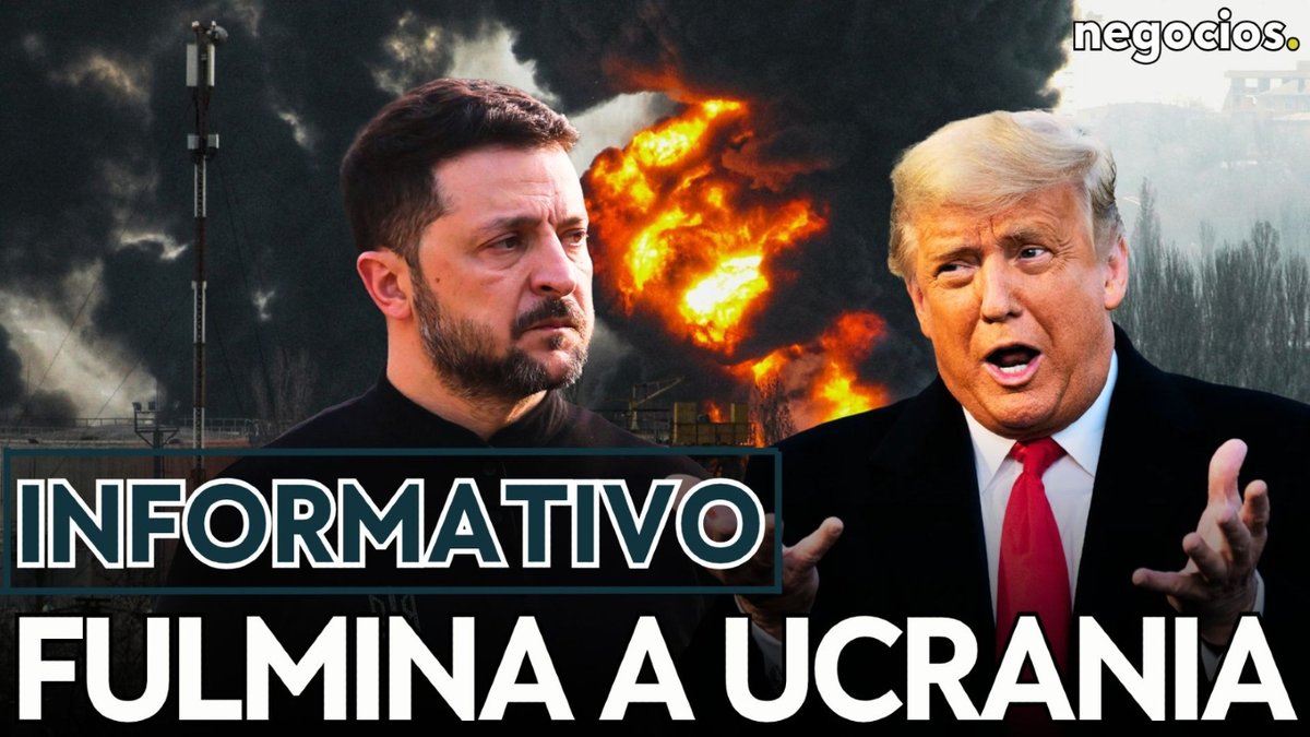 negocios_tv's tweet photo. INFORMATIVO: Trump destroza a Zelensky y amenaza a Ucrania, alerta máxima en Irán y China advierte
https://t.co/9B8s8SB4Ge
#informativo #noticias #rusia #iran #europa #trump #eeuu #guerra #china #guerrairan #geopolitica #breakingnews #negociostv https://t.co/YOdHNybxxp