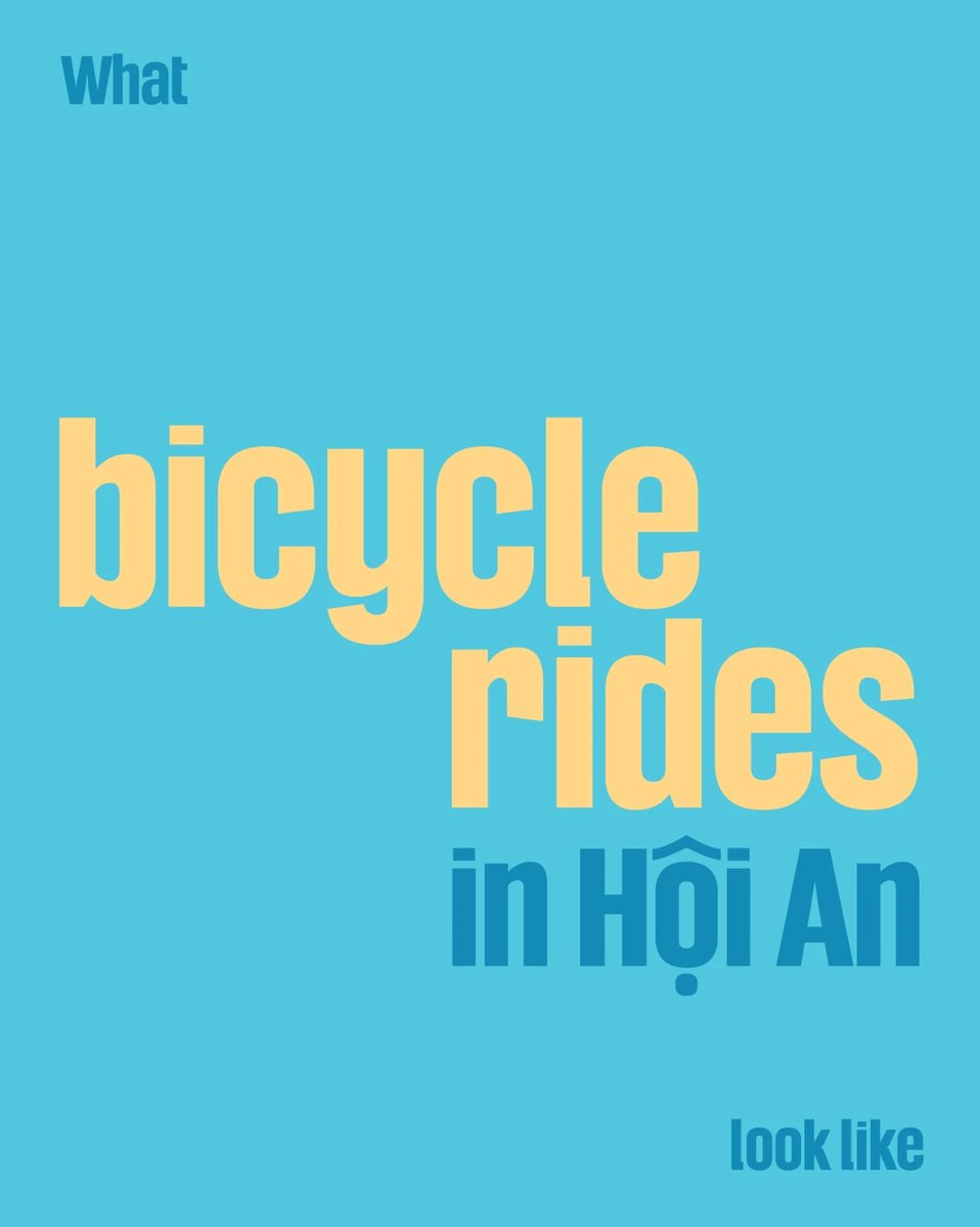 smmd1981's tweet photo. Bicycle rides are the best way to explore charming Hội An. A little rusty behind the handlebars? No worries—traffic here is surprisingly forgiving. Photos by @stillnorthtravel. https://t.co/ktKz5Xjc1V